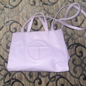 Telfar Lavender Medium Shopping Bag
